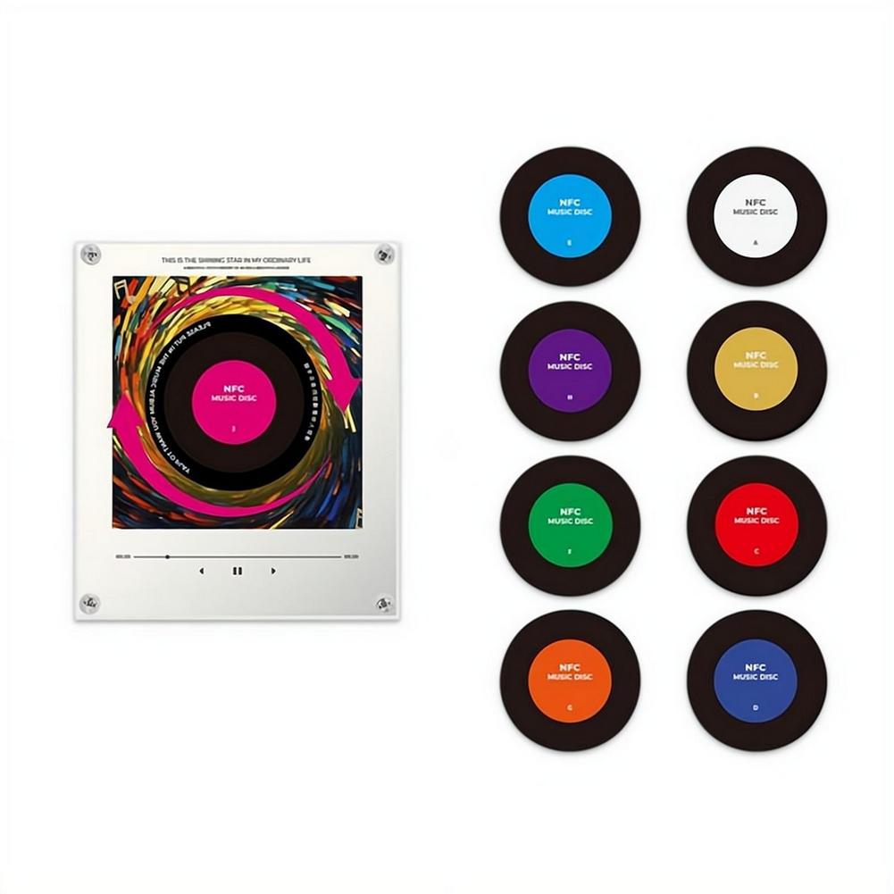 Music Song Audio - Adesivo Magnético de Música NFC com