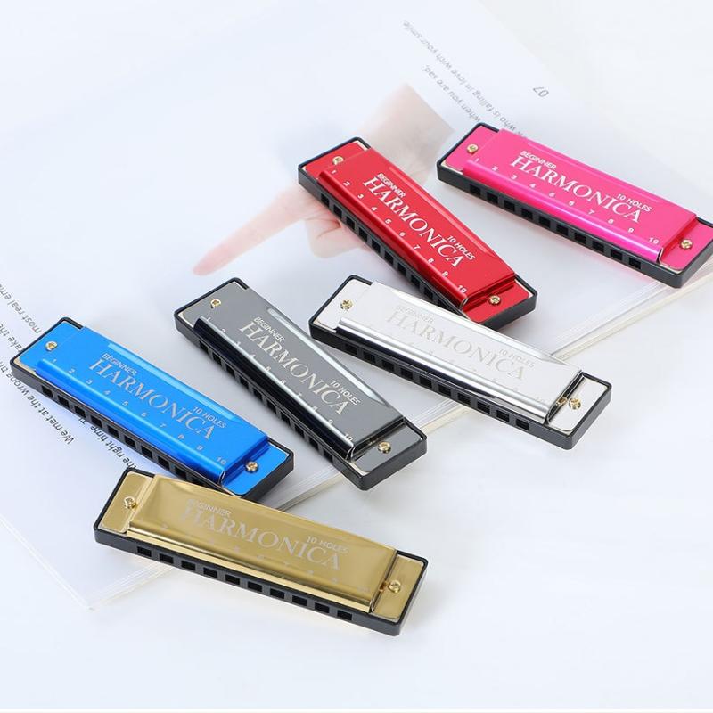 Harmonica 10 Hole - 1PC Harmônica Profissional de 10 Furos