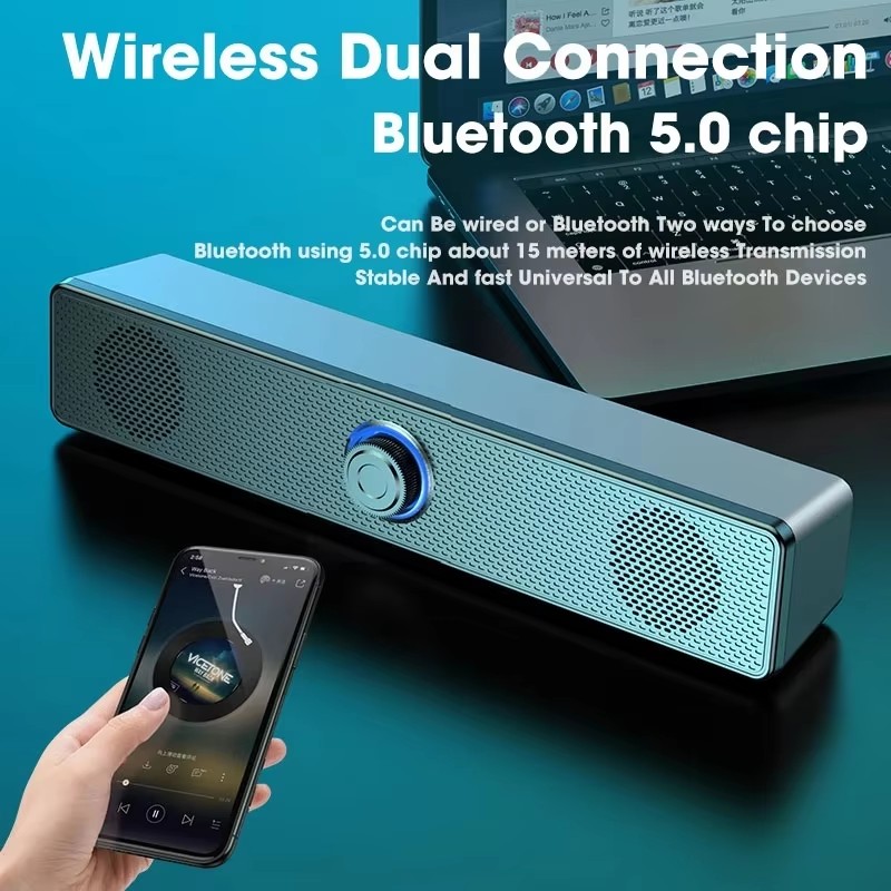 Audio Music Mp3 Free - Caixa de Som Portátil para Computador,