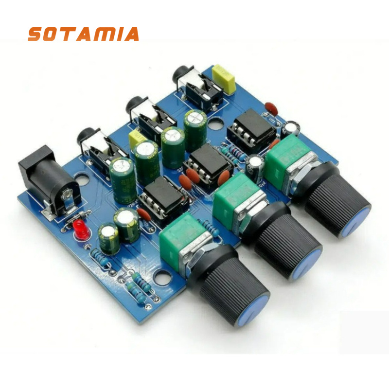 Audio Without Music - SOTAMIA Amplificador Mixer de Áudio de