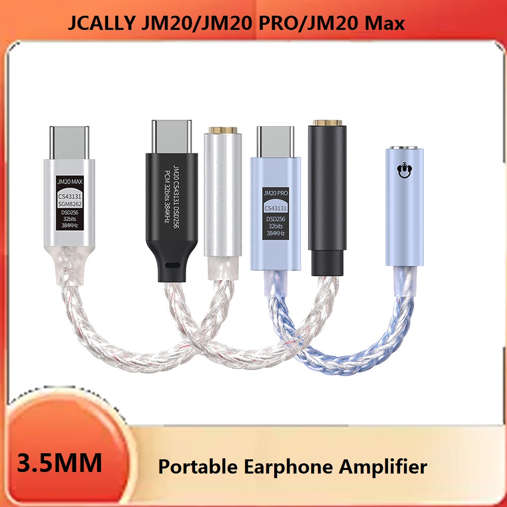 Portable Amplifier Mini - JCALLY JM20 /JM20 PRO/JM20 Max Amplificador