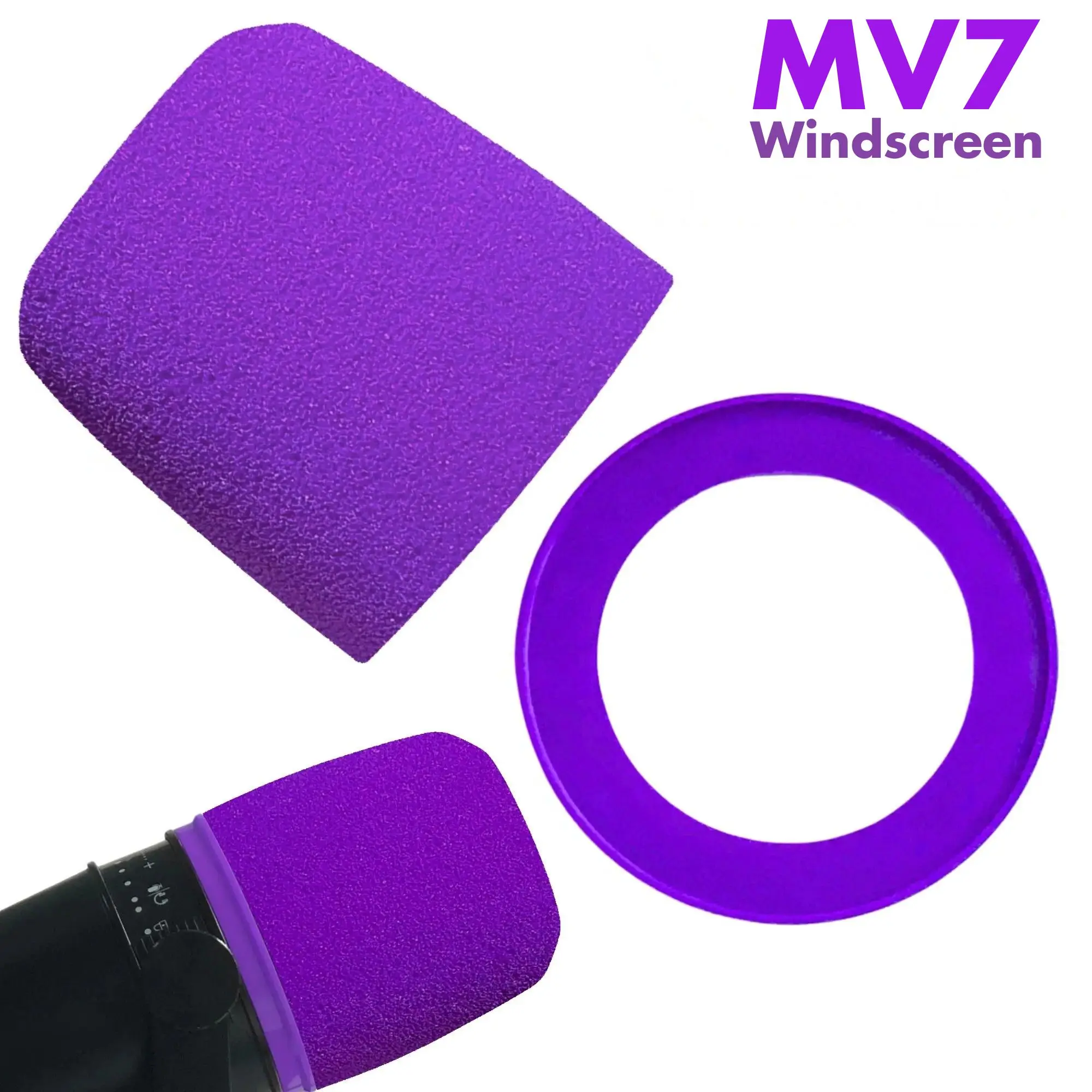 Shure Mic Sm7B - Espuma MV7 para Microfones Shure MV7,