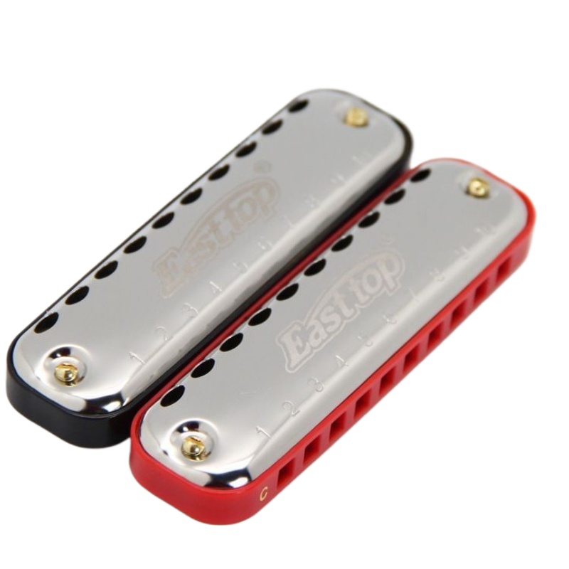 Harmonica 10 Hole - 10 buracos blues gaita chave c