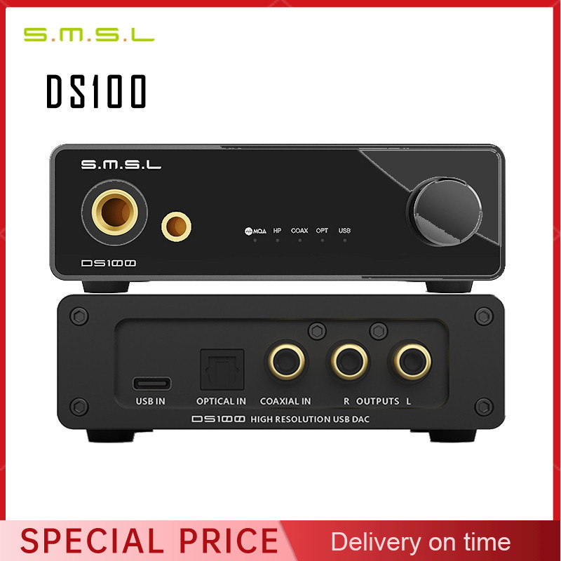 Portable Amplifier Mini - Smsl ds100 mqa MQA-CD decodificador de
