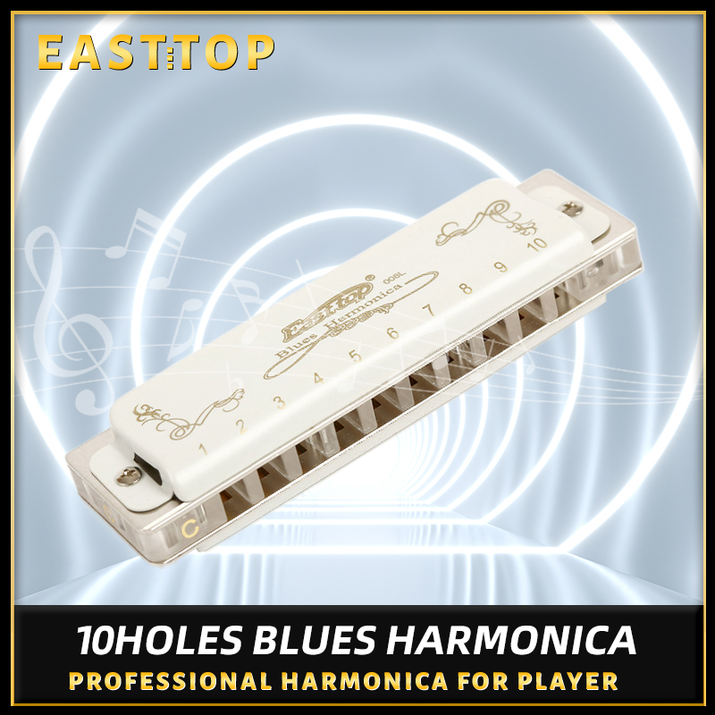 Harmonica 10 Hole - Top leste 10 buraco gaita diatônica