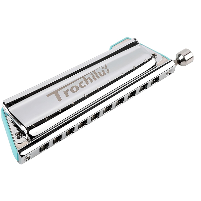 Harmonica 10 Hole - Jdr trochilus gaita blues harpa cromática