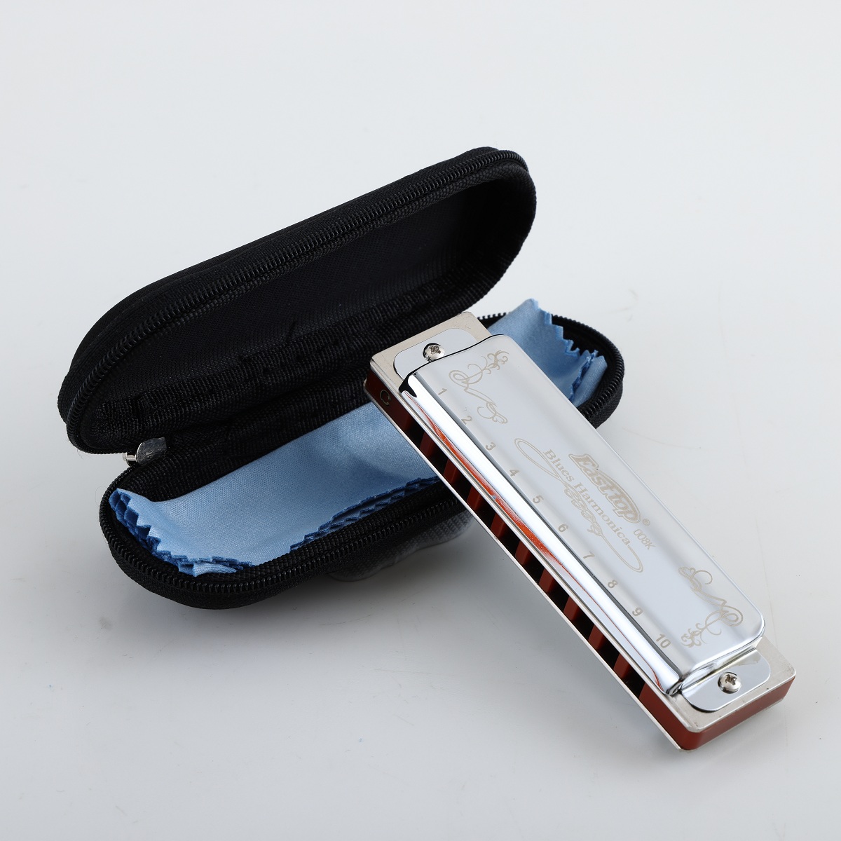 Gaita Diatônica EASTTOP T008K  - Harmonica 10 Hole avaliação e preço