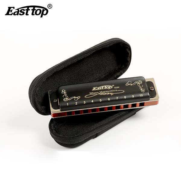 Gaita Diatônica EASTTOP T008K  - Harmonica 10 Hole avaliação e preço