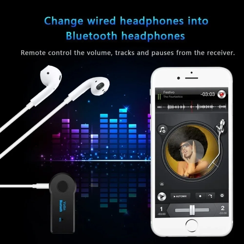Receptor de Áudio Estéreo Blue - Audio Without Music avaliação e preço