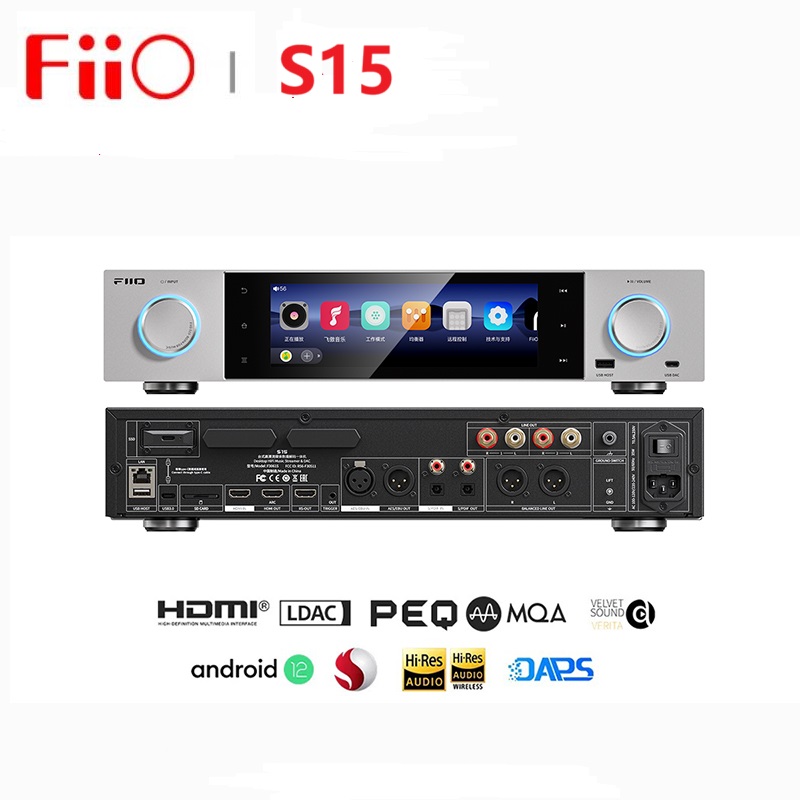 FiiO S15 Desktop Hi-Res Audio  - Audio Without Music avaliação e preço