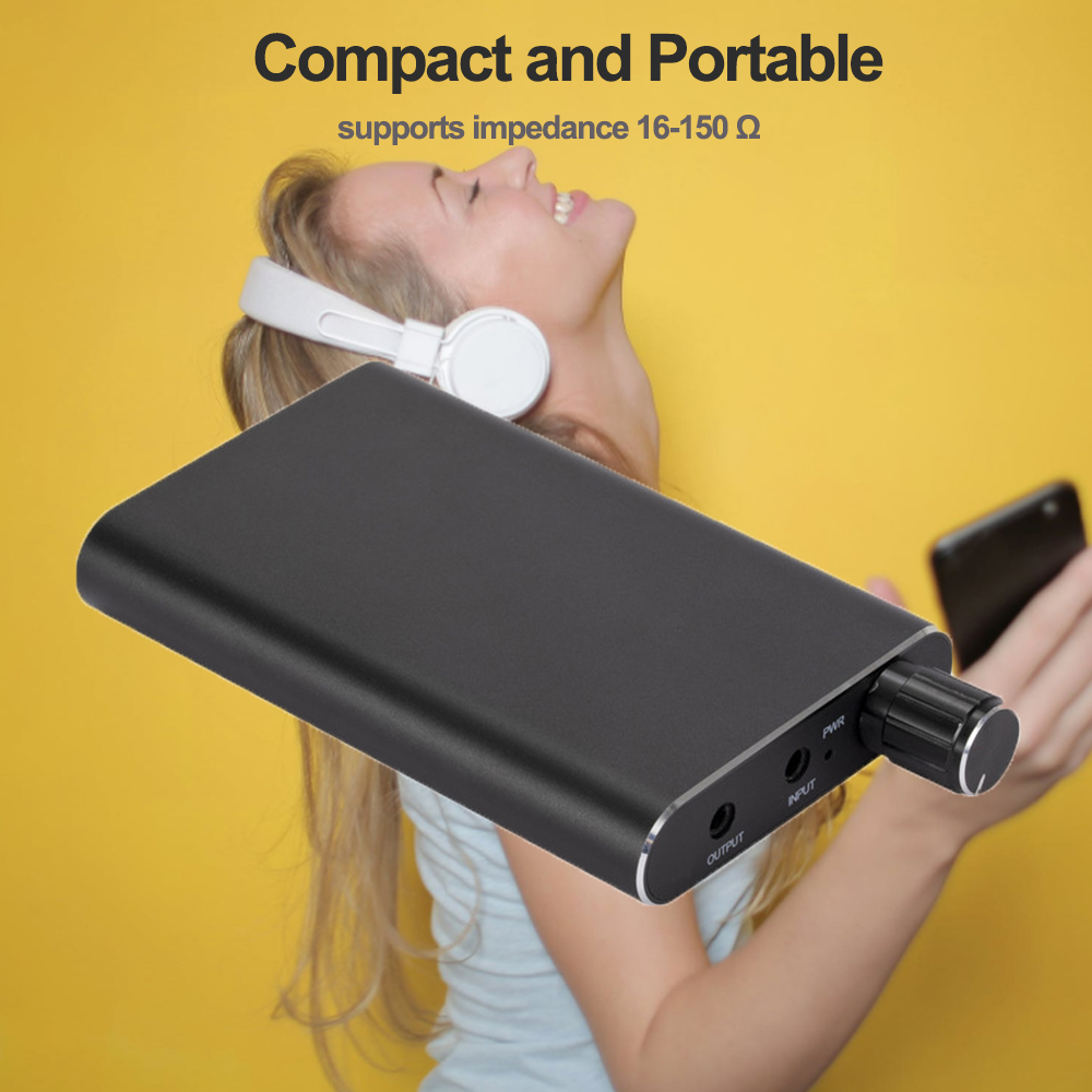 Amplificador de fone de ouvido - Portable Amplifier Mini avaliação e preço