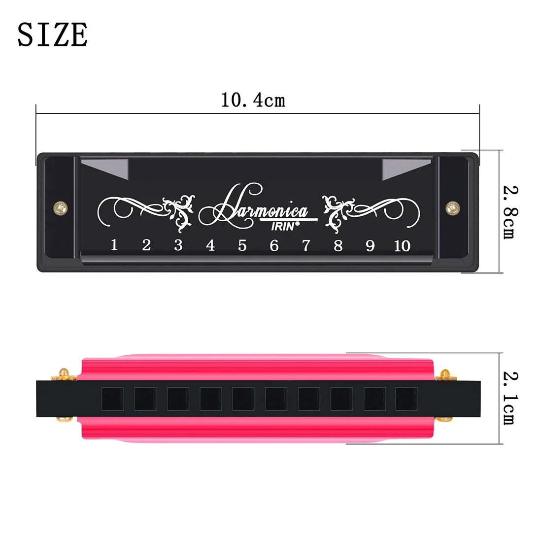 Slade gaita profissional 10 bu - Harmonica 10 Hole avaliação e preço