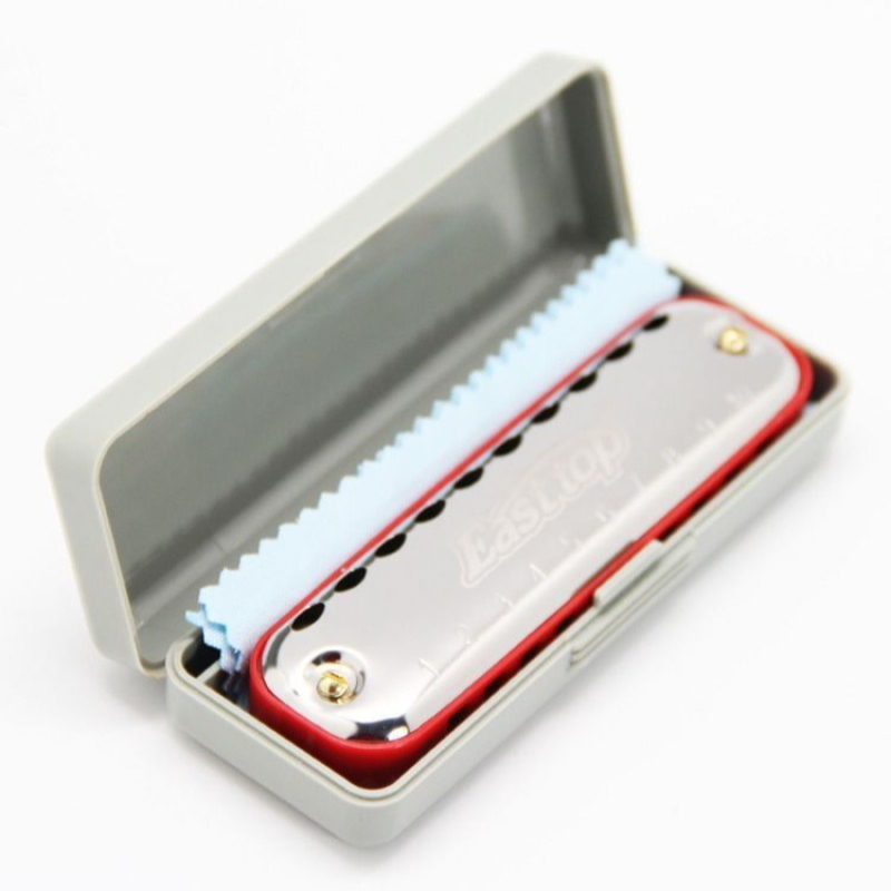 10 buracos blues gaita chave c - Harmonica 10 Hole avaliação e preço