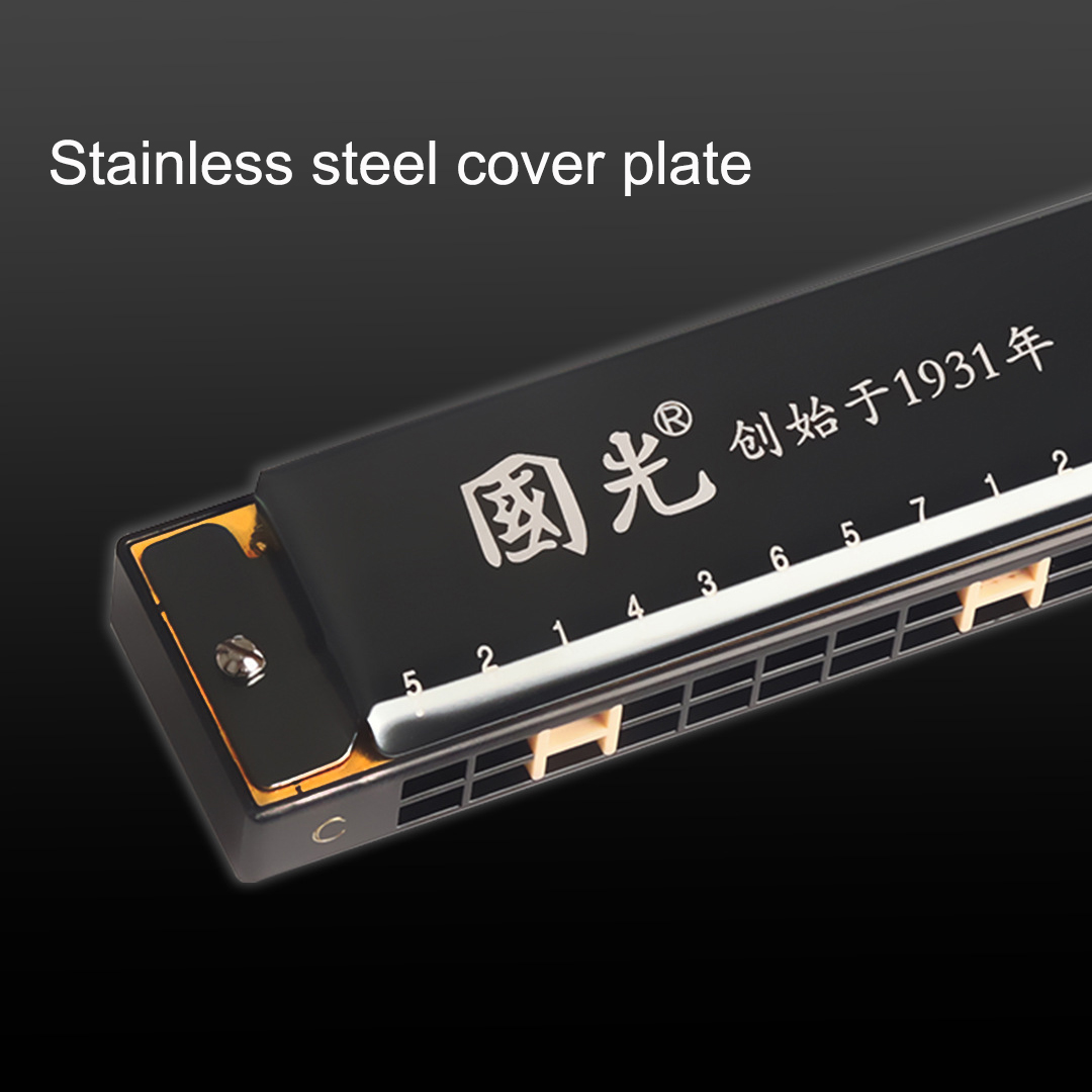 Guoguang trémolo gaita 24 bura - Harmonica 10 Hole avaliação e preço